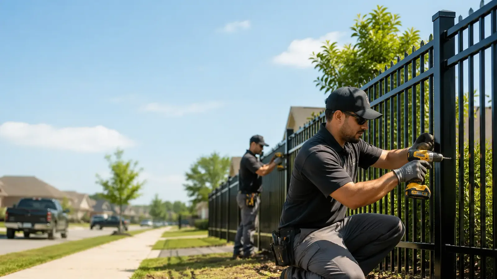 Metal Fence Installation in Rochester, KY